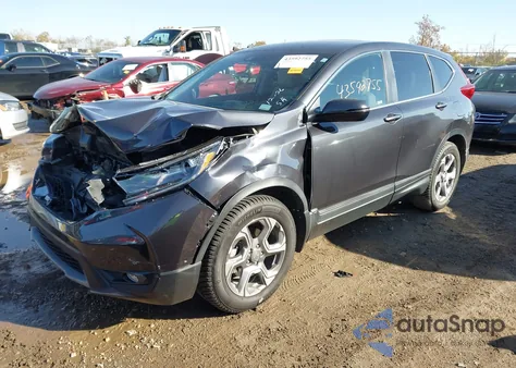 2019 Honda Cr-V Ex-L from USA, damaged, VIN 2HKRW2H89KH661866